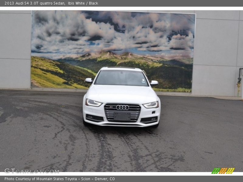 Ibis White / Black 2013 Audi S4 3.0T quattro Sedan