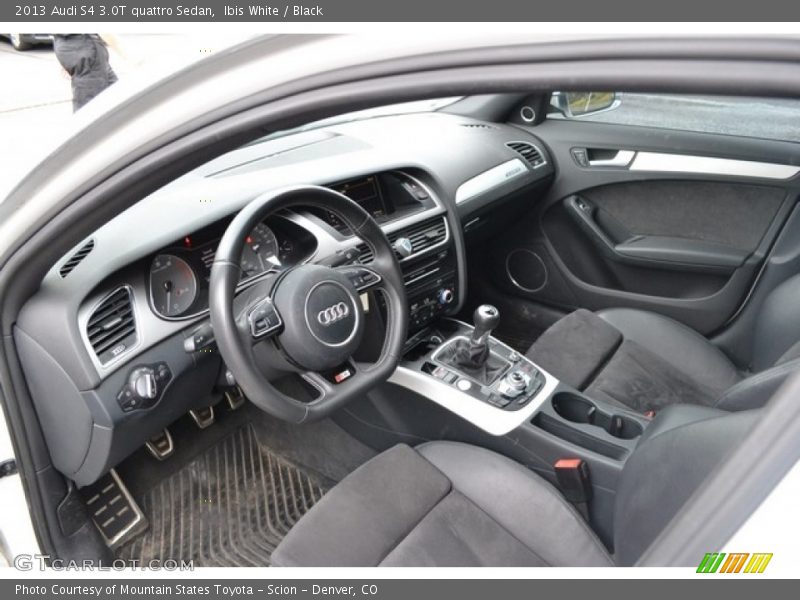 Black Interior - 2013 S4 3.0T quattro Sedan 