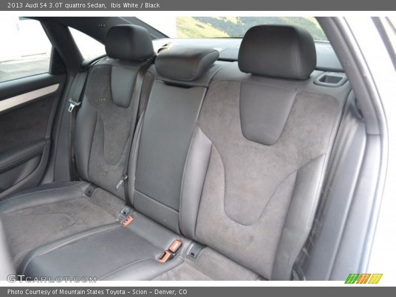 Rear Seat of 2013 S4 3.0T quattro Sedan