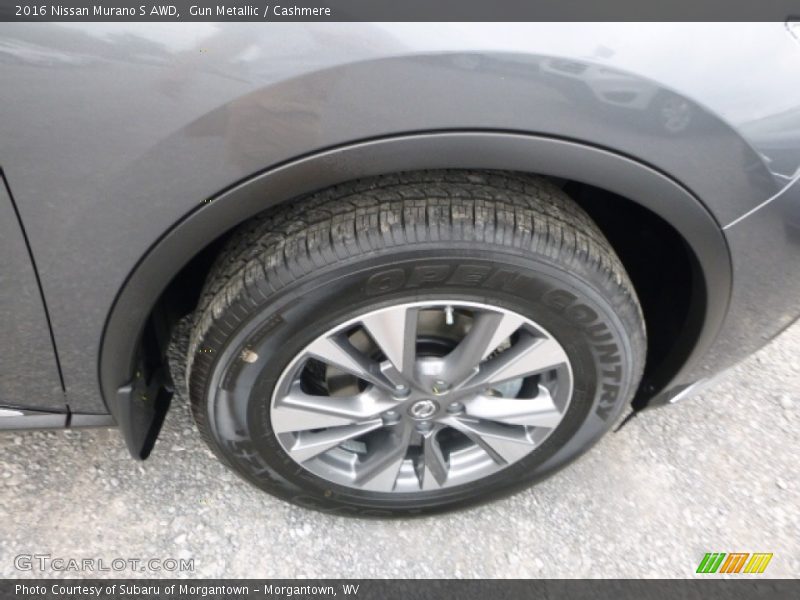 Gun Metallic / Cashmere 2016 Nissan Murano S AWD