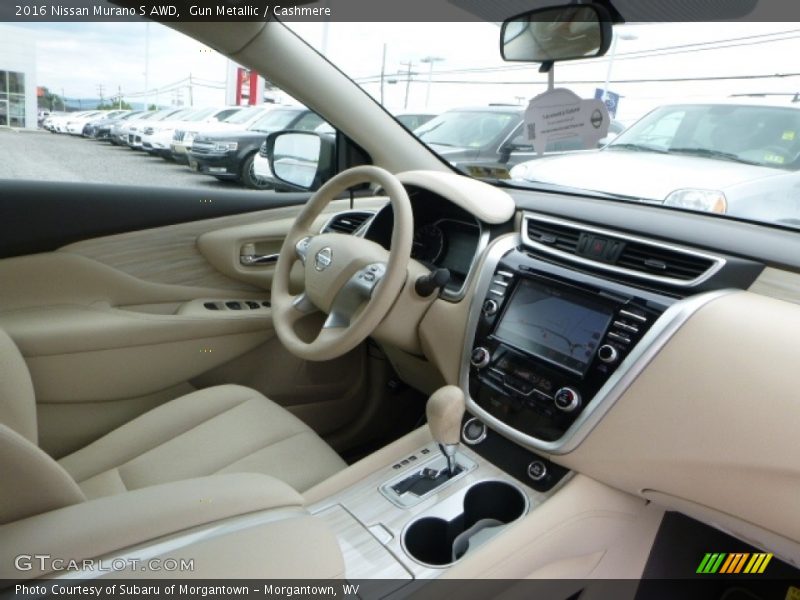 Gun Metallic / Cashmere 2016 Nissan Murano S AWD
