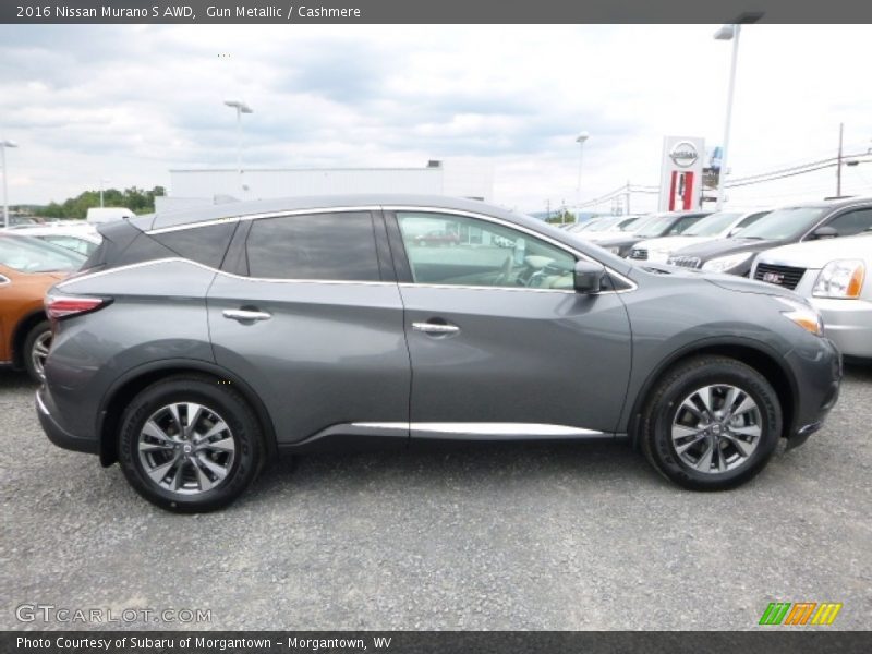 Gun Metallic / Cashmere 2016 Nissan Murano S AWD