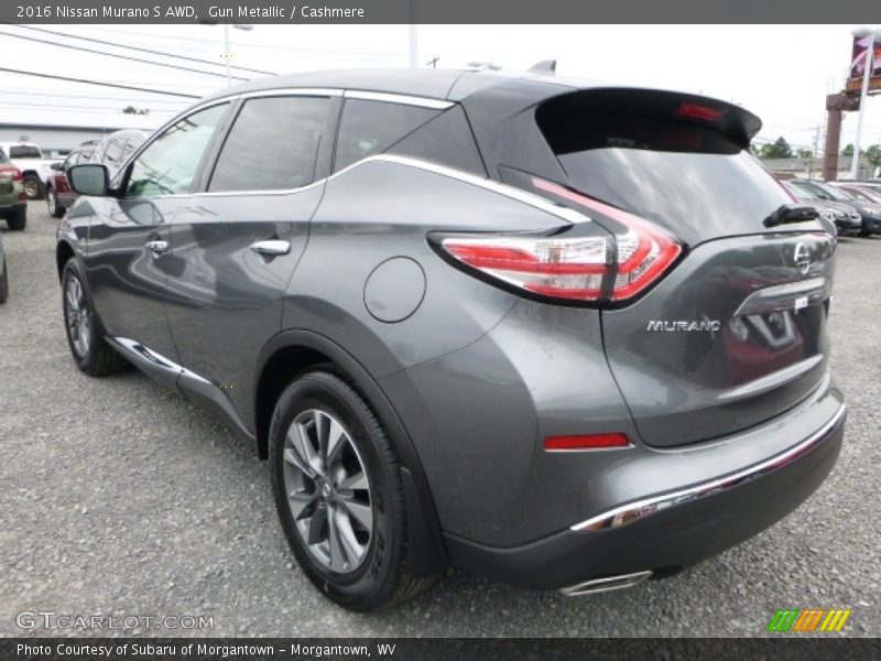 Gun Metallic / Cashmere 2016 Nissan Murano S AWD
