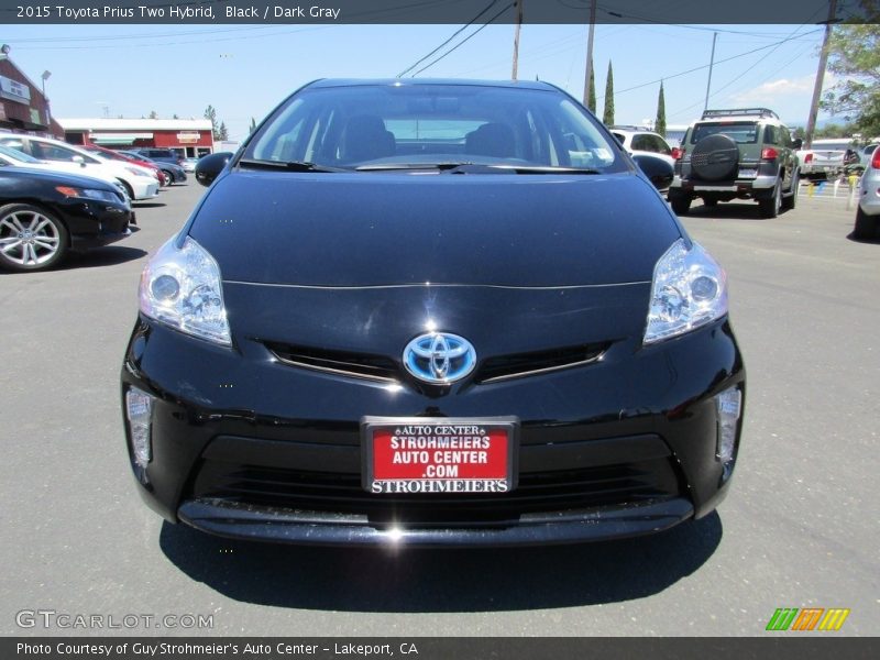 Black / Dark Gray 2015 Toyota Prius Two Hybrid