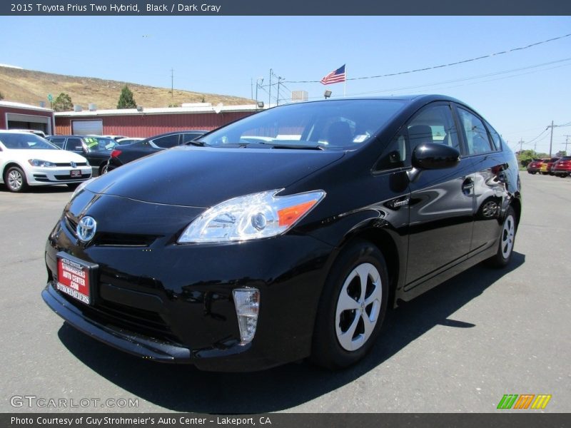 Black / Dark Gray 2015 Toyota Prius Two Hybrid