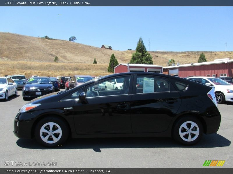 Black / Dark Gray 2015 Toyota Prius Two Hybrid