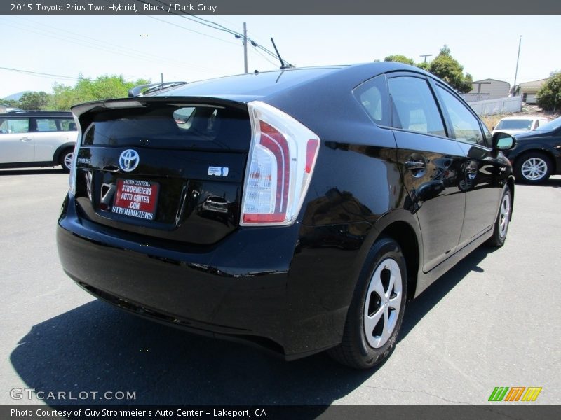 Black / Dark Gray 2015 Toyota Prius Two Hybrid
