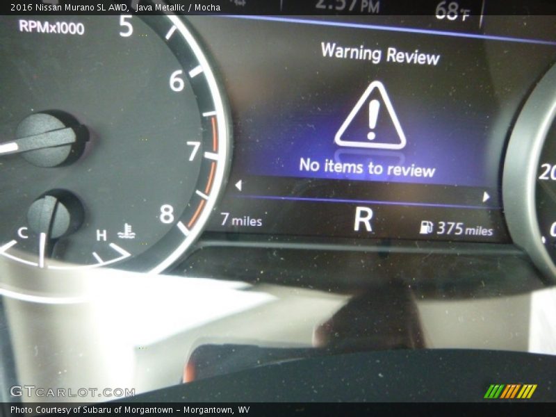 Java Metallic / Mocha 2016 Nissan Murano SL AWD
