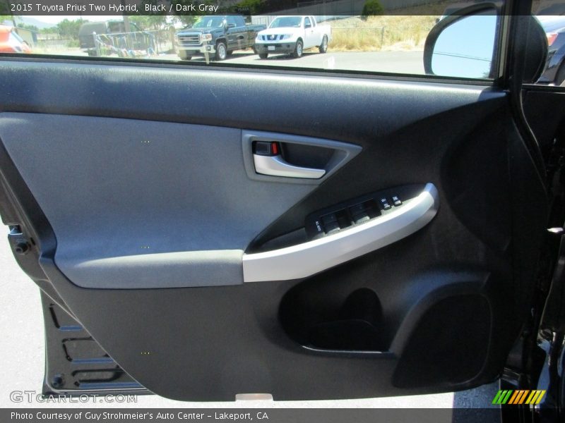 Black / Dark Gray 2015 Toyota Prius Two Hybrid