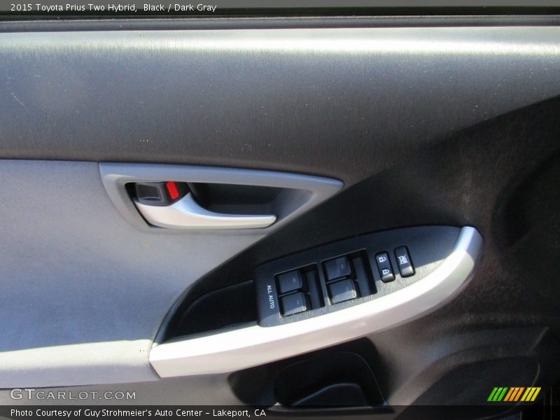 Black / Dark Gray 2015 Toyota Prius Two Hybrid