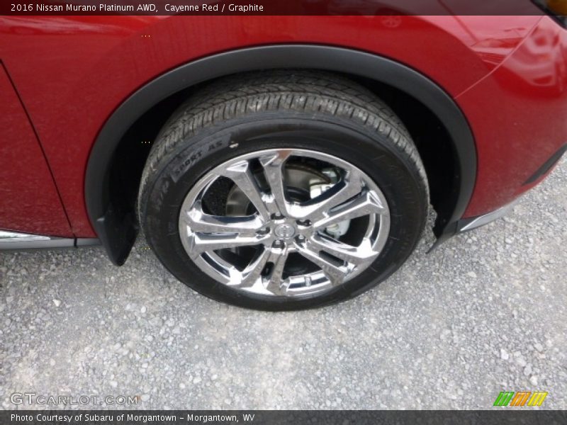 Cayenne Red / Graphite 2016 Nissan Murano Platinum AWD