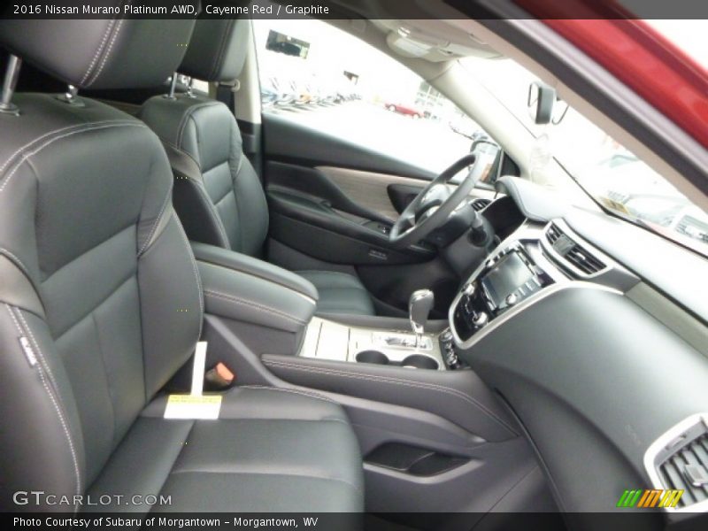 Cayenne Red / Graphite 2016 Nissan Murano Platinum AWD