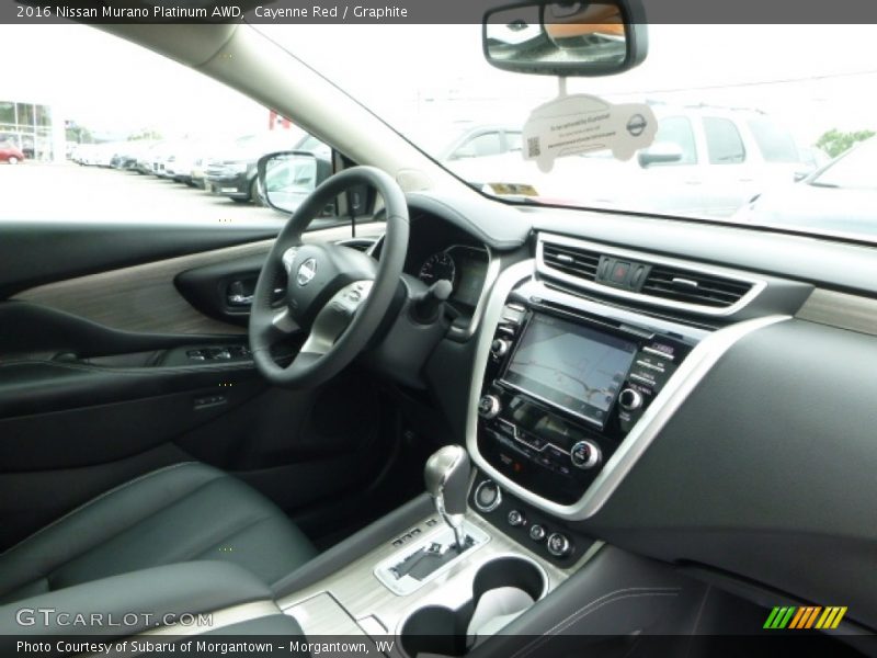 Cayenne Red / Graphite 2016 Nissan Murano Platinum AWD