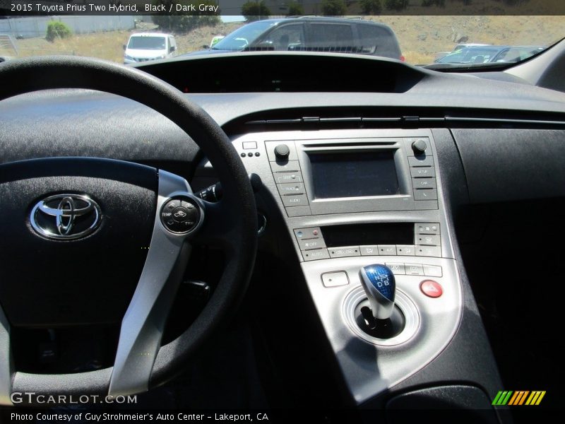 Black / Dark Gray 2015 Toyota Prius Two Hybrid