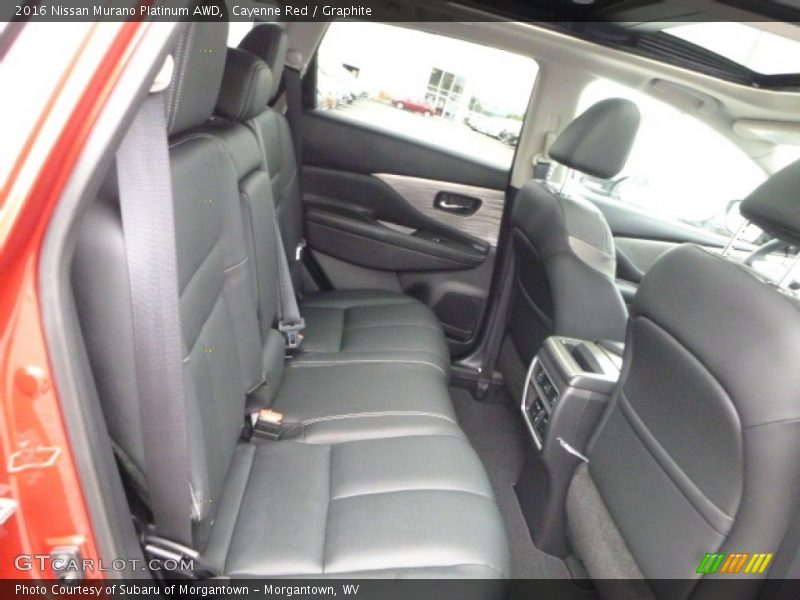 Cayenne Red / Graphite 2016 Nissan Murano Platinum AWD