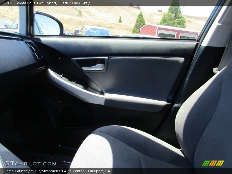 Black / Dark Gray 2015 Toyota Prius Two Hybrid