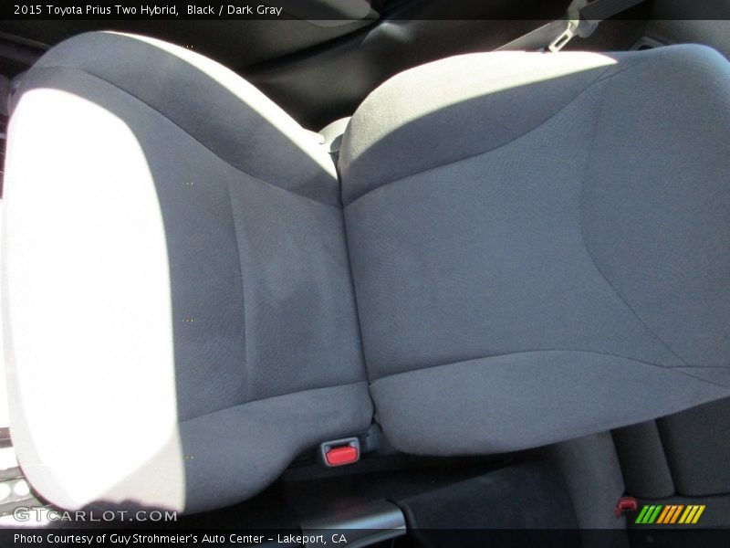 Black / Dark Gray 2015 Toyota Prius Two Hybrid