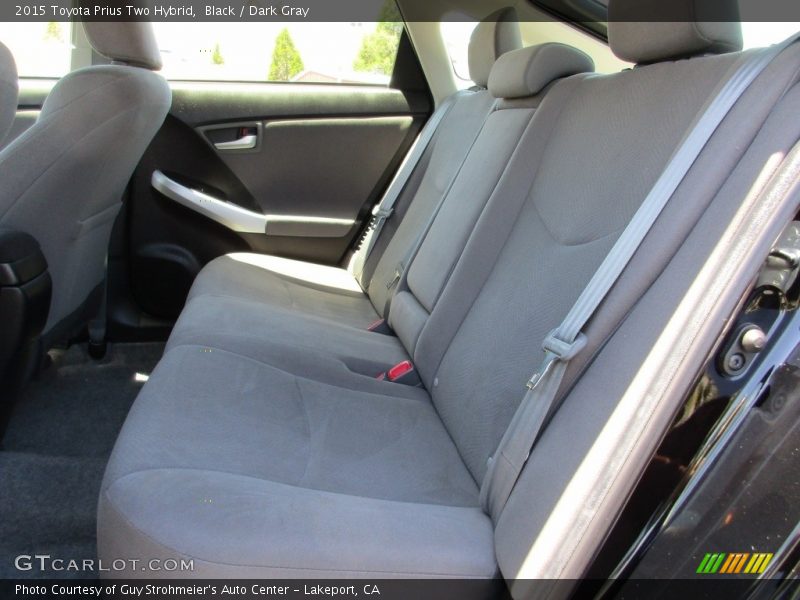 Black / Dark Gray 2015 Toyota Prius Two Hybrid