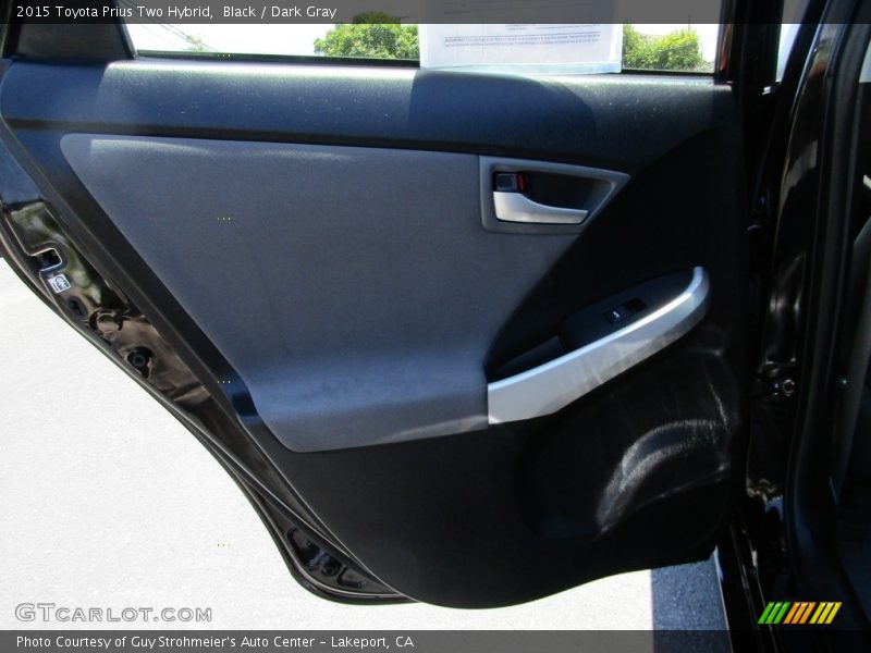 Black / Dark Gray 2015 Toyota Prius Two Hybrid