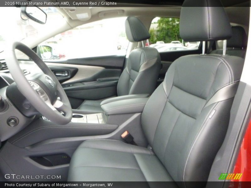 Cayenne Red / Graphite 2016 Nissan Murano Platinum AWD