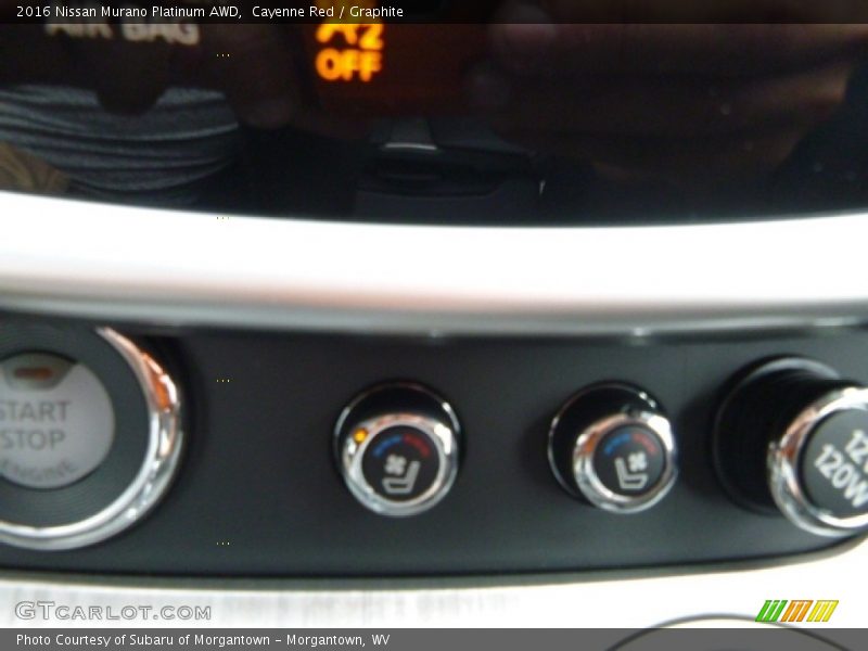 Cayenne Red / Graphite 2016 Nissan Murano Platinum AWD