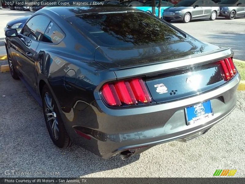 Magnetic / Ebony 2017 Ford Mustang Ecoboost Coupe