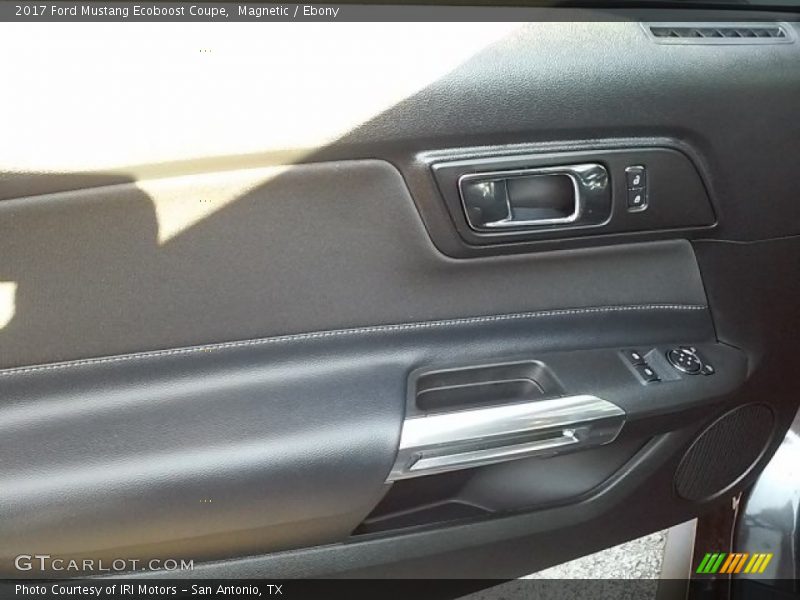 Magnetic / Ebony 2017 Ford Mustang Ecoboost Coupe