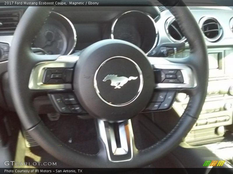 Magnetic / Ebony 2017 Ford Mustang Ecoboost Coupe