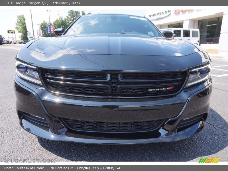 Pitch Black / Black 2016 Dodge Charger R/T