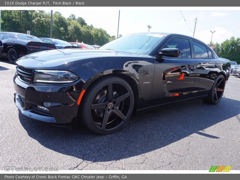 Pitch Black / Black 2016 Dodge Charger R/T