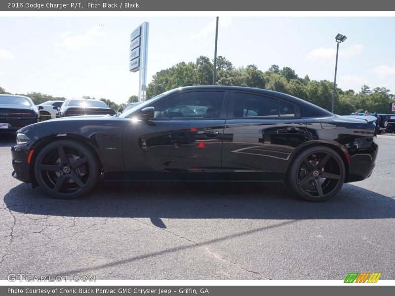Pitch Black / Black 2016 Dodge Charger R/T