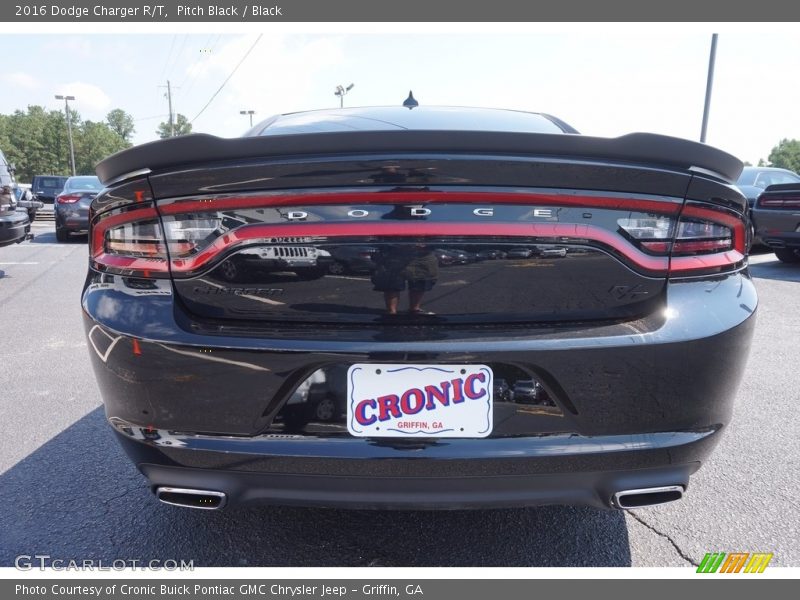 Pitch Black / Black 2016 Dodge Charger R/T