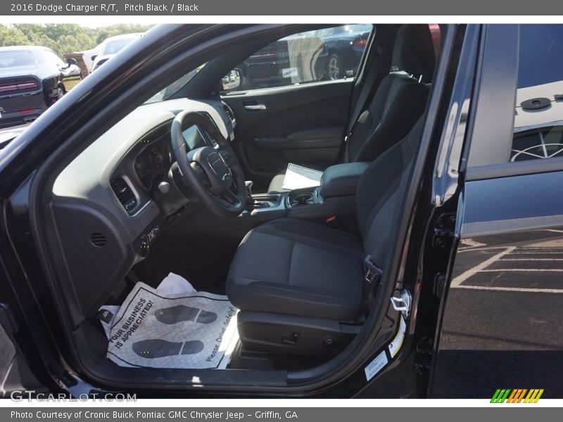 Pitch Black / Black 2016 Dodge Charger R/T