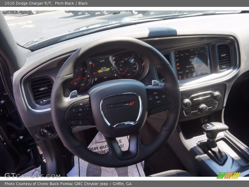 Pitch Black / Black 2016 Dodge Charger R/T