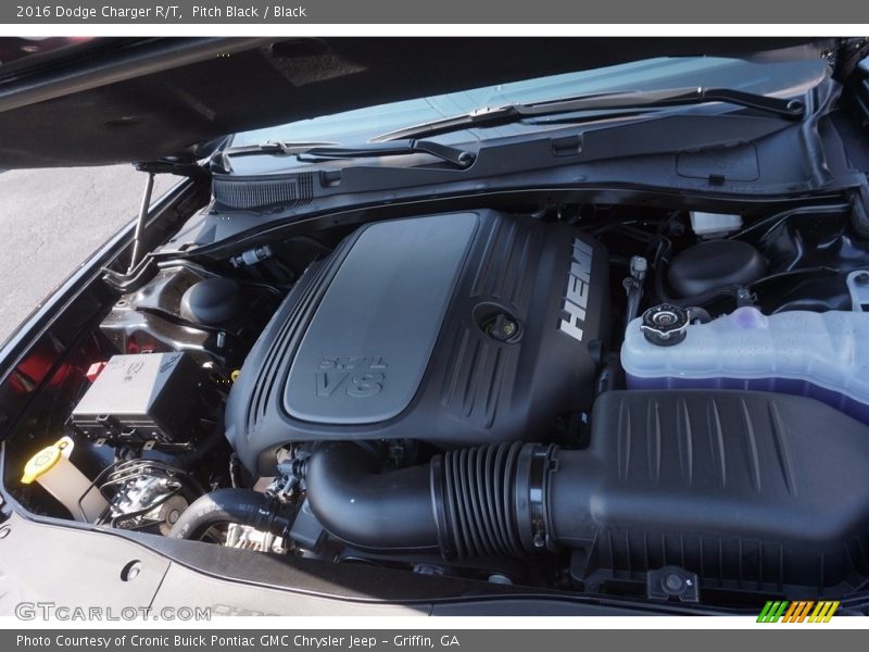 Pitch Black / Black 2016 Dodge Charger R/T