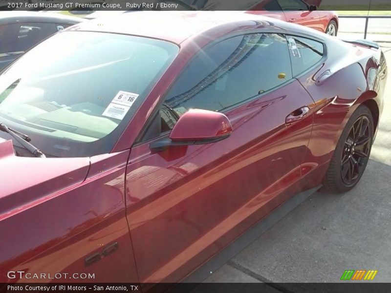 Ruby Red / Ebony 2017 Ford Mustang GT Premium Coupe