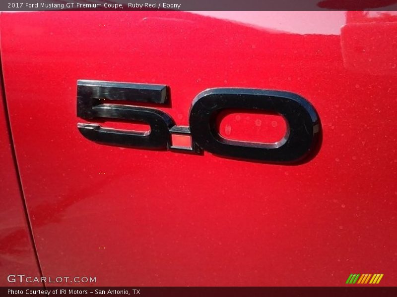 Ruby Red / Ebony 2017 Ford Mustang GT Premium Coupe