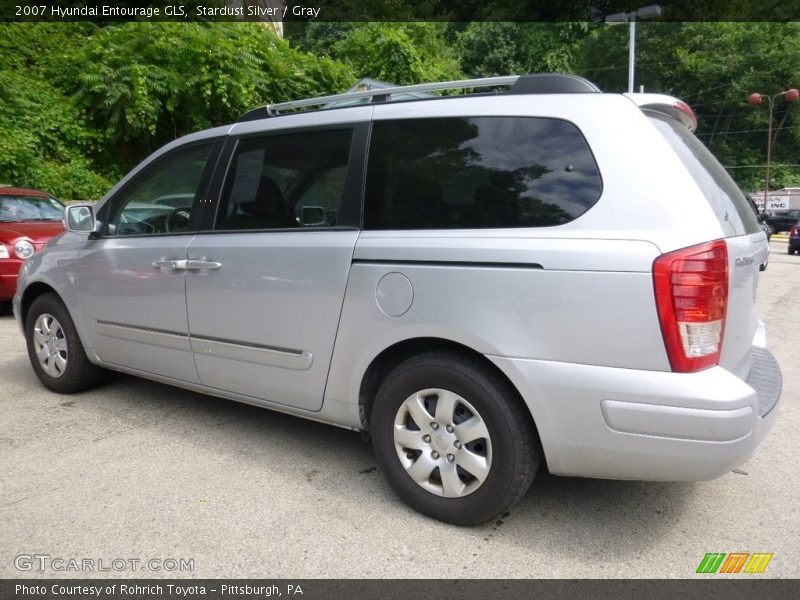 Stardust Silver / Gray 2007 Hyundai Entourage GLS