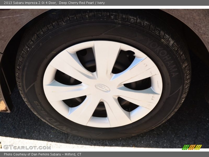 Deep Cherry Red Pearl / Ivory 2013 Subaru Impreza 2.0i 4 Door