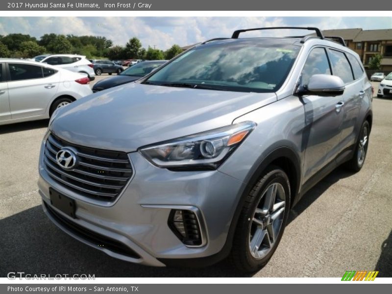 Iron Frost / Gray 2017 Hyundai Santa Fe Ultimate