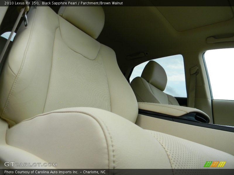 Black Sapphire Pearl / Parchment/Brown Walnut 2010 Lexus RX 350