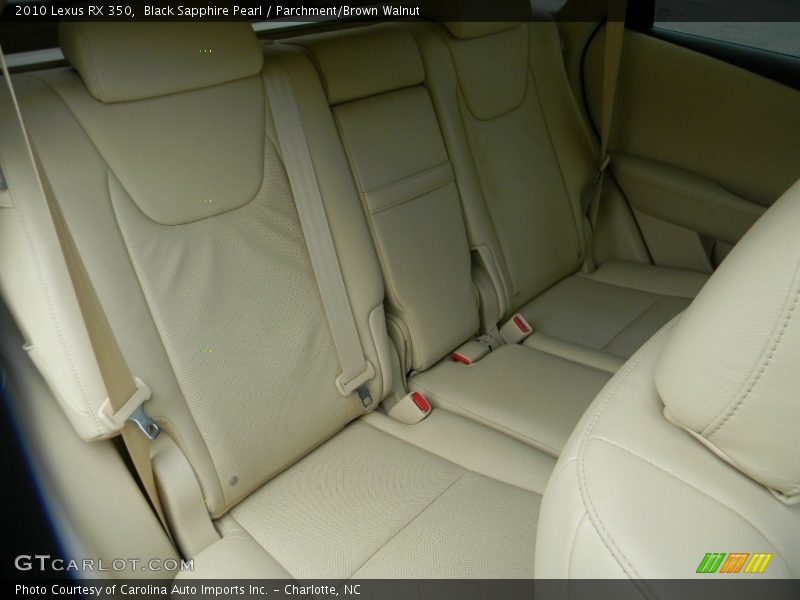 Black Sapphire Pearl / Parchment/Brown Walnut 2010 Lexus RX 350