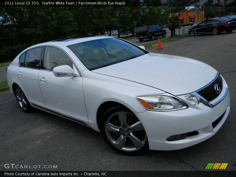 Starfire White Pearl / Parchment/Birds Eye Maple 2011 Lexus GS 350