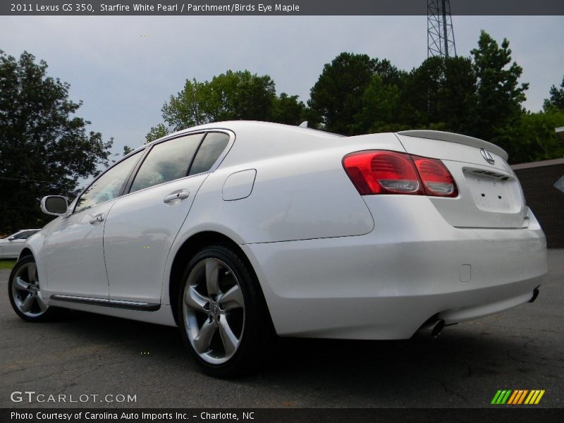 Starfire White Pearl / Parchment/Birds Eye Maple 2011 Lexus GS 350