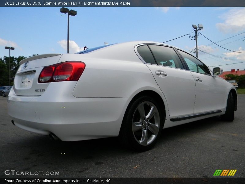 Starfire White Pearl / Parchment/Birds Eye Maple 2011 Lexus GS 350