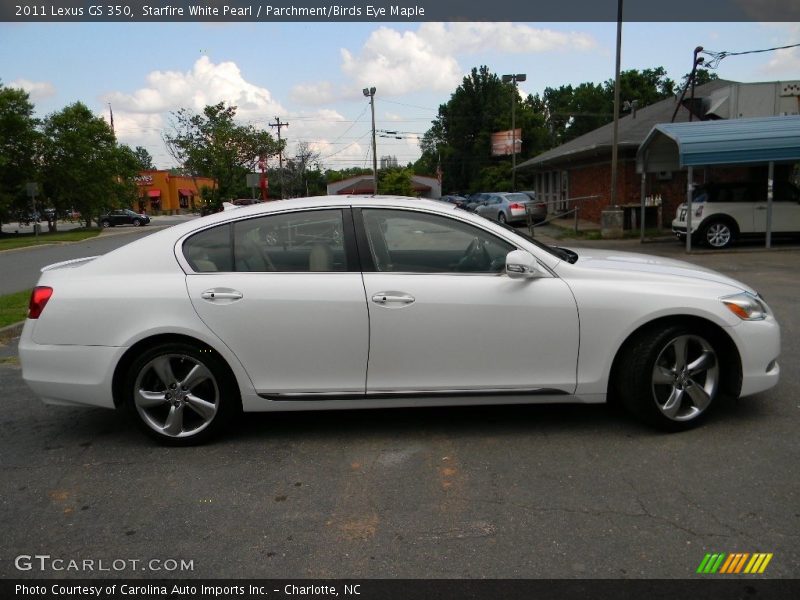 Starfire White Pearl / Parchment/Birds Eye Maple 2011 Lexus GS 350