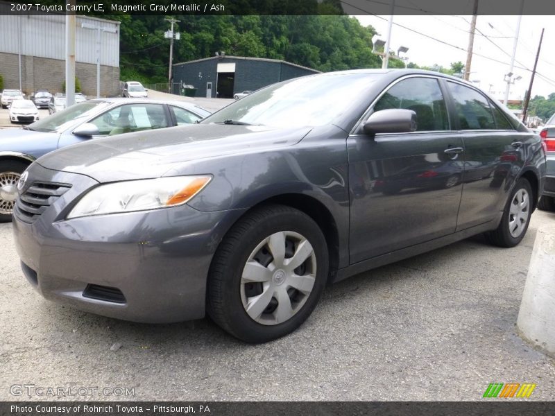 Magnetic Gray Metallic / Ash 2007 Toyota Camry LE