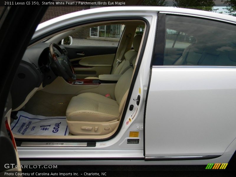 Starfire White Pearl / Parchment/Birds Eye Maple 2011 Lexus GS 350