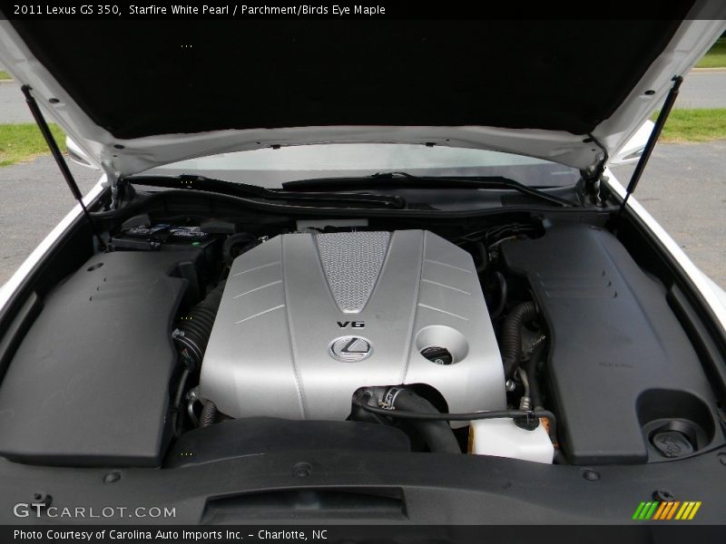 Starfire White Pearl / Parchment/Birds Eye Maple 2011 Lexus GS 350