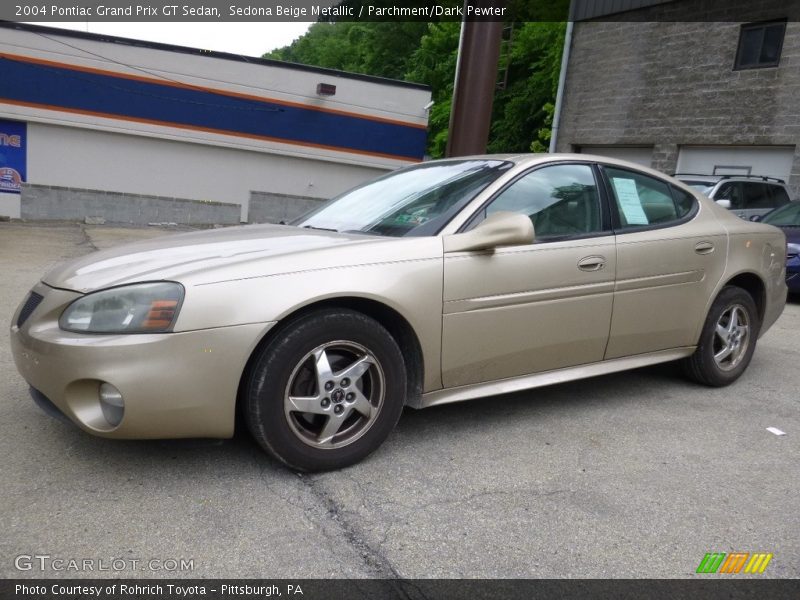 Sedona Beige Metallic / Parchment/Dark Pewter 2004 Pontiac Grand Prix GT Sedan